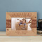 Brother Personalized Wooden Frame-6" x 4" Brown Horizontal