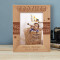 Brother Personalized Wooden Frame 5" x 7" Brown (Vertical)