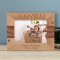 Brother Personalized Wooden Frame-7" x 5" Brown Horizontal