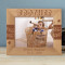 Brother Personalized Wooden Frame-10" x 8" Brown Horizontal