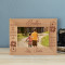 Brothers Are Those Childhood Playmates Who Grow Up To Be Forever Friends Personalized Wooden Frame-6" x 4" Brown Horizontal