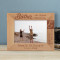 A Brother Childhood Memories Growing Up Together Personalized Wooden Frame-7" x 5" Brown Horizontal