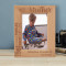 Best Brother Personalized Wooden Frame 5" x 7" Brown (Vertical)