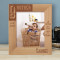 A Brother Is A Friend Given By Nature Personalized Wooden Frame 8" x 10" Brown (Vertical)