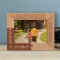 Brothers Personalized Wooden Frame-7" x 5" Brown Horizontal