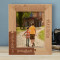 Brothers Personalized Wooden Frame 8" x 10" Brown (Vertical)