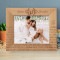 Him And Her Personalized Wooden Frame-10" x 8" Brown Horizontal