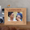 Godmother Walking Beside Me To Help And Guide Me Personalized Wooden Frame-6" x 4" Brown Horizontal