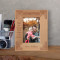 Godmother You Are Always There In Love And Prayer Personalized Wooden Frame 3 1/2" x 5" Brown (Vertical)