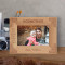 Godmother You Are Always There In Love And Prayer Personalized Wooden Frame-6" x 4" Brown Horizontal