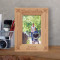 Godmother Personalized Wooden Frame 4" x 6" Brown (Vertical)