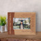Godfather A Godchild Fills Your Heart With Love And Joy Personalized Wooden Frame-5" x 3 1/2" Brown Horizontal