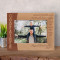 Godfather A Godchild Fills Your Heart With Love And Joy Personalized Wooden Frame-7" x 5" Brown Horizontal