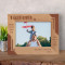 Godfather A Godchild Fills Your Heart With Love And Joy Personalized Wooden Frame-7" x 5" Brown Horizontal