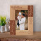 Godfathers Bring a Little Wisdom, Warmth, & Love To Every Life They Touch Personalized Wooden Frame 4" x 6" Brown (Vertical)