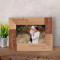 Godfathers Bring a Little Wisdom, Warmth, & Love To Every Life They Touch Personalized Wooden Frame-6" x 4" Brown Horizontal