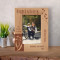 You Made My Childhood Unforgettable Personalized Wooden Frame 4" x 6" Brown (Vertical)