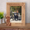 You Made My Childhood Unforgettable Personalized Wooden Frame 5" x 7" Brown (Vertical)
