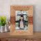 Godfathers Bring a Little Wisdom, Warmth, & Love To Every Life They Touch Personalized Wooden Frame 4" x 6" Brown (Vertical)