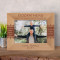 Godfathers Bring a Little Wisdom, Warmth, & Love To Every Life They Touch Personalized Wooden Frame-7" x 5" Brown Horizontal