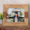 Godfathers Bring a Little Wisdom, Warmth, & Love To Every Life They Touch Personalized Wooden Frame-10" x 8" Brown Horizontal