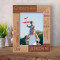 Godfather Personalized Wooden Frame 5" x 7" Brown (Vertical)