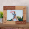 Godfather Personalized Wooden Frame-7" x 5" Brown Horizontal