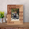 Godfather Personalized Wooden Frame 3 1/2" x 5" Brown (Vertical)