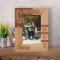 Godfather Personalized Wooden Frame 4" x 6" Brown (Vertical)