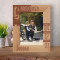 Godfather Personalized Wooden Frame 5" x 7" Brown (Vertical)