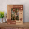 Godfather Bring a Little Wisdom, Warmth, & Love To Every Life They Touch Personalized Wooden Frame 3 1/2" x 5" Brown (Vertical)
