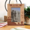 The Few The Proud USMC Personalized Wooden Frame 4" x 6" Brown (Vertical)