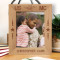 USMC Personalized Wooden Frame 8" x 10" Brown (Vertical)