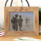 USMC Personalized Wooden Frame-10" x 8" Brown Horizontal
