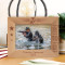 First To Fight Personalized Wooden Frame-7" x 5" Brown Horizontal