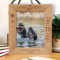 First To Fight Personalized Wooden Frame 8" x 10" Brown (Vertical)