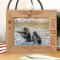 First To Fight Personalized Wooden Frame-10" x 8" Brown Horizontal