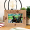 USMC Personalized Wooden Frame-6" x 4" Brown Horizontal