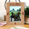 USMC Personalized Wooden Frame 5" x 7" Brown (Vertical)
