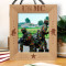 USMC Personalized Wooden Frame 8" x 10" Brown (Vertical)