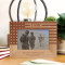 USMC Personalized Wooden Frame-6" x 4" Brown Horizontal