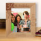30th Birthday You Have Been There For Me No Matter What Personalized Wooden Frame 8" x 10" Brown (Vertical)