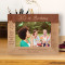 30th Birthday You Always Bring A Sweet Smile To My Face Personalized Wooden Frame-7" x 5" Brown Horizontal
