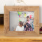 Happy 30th Birthday Personalized Wooden Frame-10" x 8" Brown Horizontal
