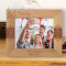 Today Is Your Day Smile Big And Laugh Long Personalized Wooden Frame-10" x 8" Brown Horizontal