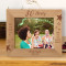 May Your Special Day Bring You Lots Beautiful Moments Personalized Wooden Frame-10" x 8" Brown Horizontal