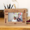 Thirty Personalized Wooden Frame-6" x 4" Brown Horizontal