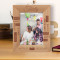 Thirty Personalized Wooden Frame 5" x 7" Brown (Vertical)
