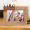 Anyone Who Keeps The Ability To See Beauty Never Grows Old Personalized Wooden Frame-7" x 5" Brown Horizontal