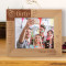 Anyone Who Keeps The Ability To See Beauty Never Grows Old Personalized Wooden Frame-10" x 8" Brown Horizontal